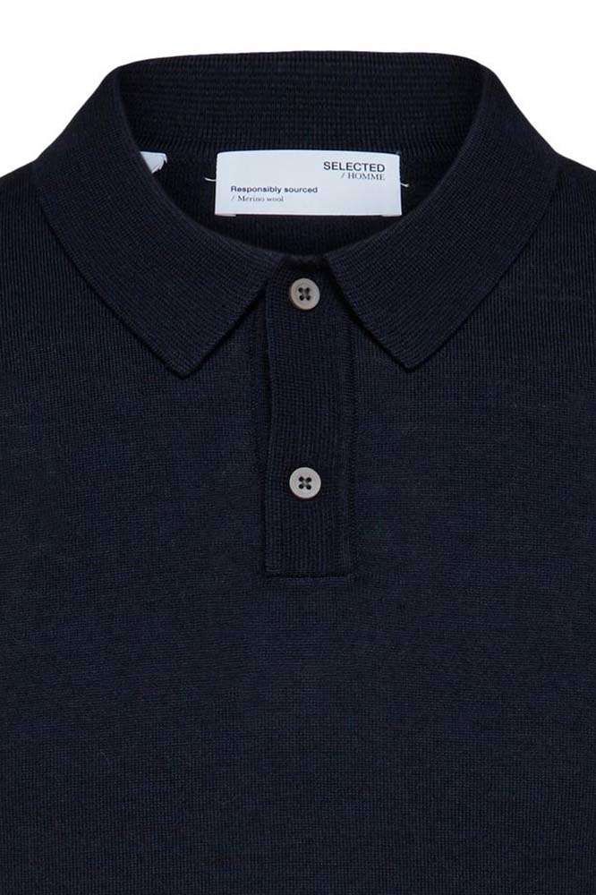 Selected Homme Polo Donkerblauw