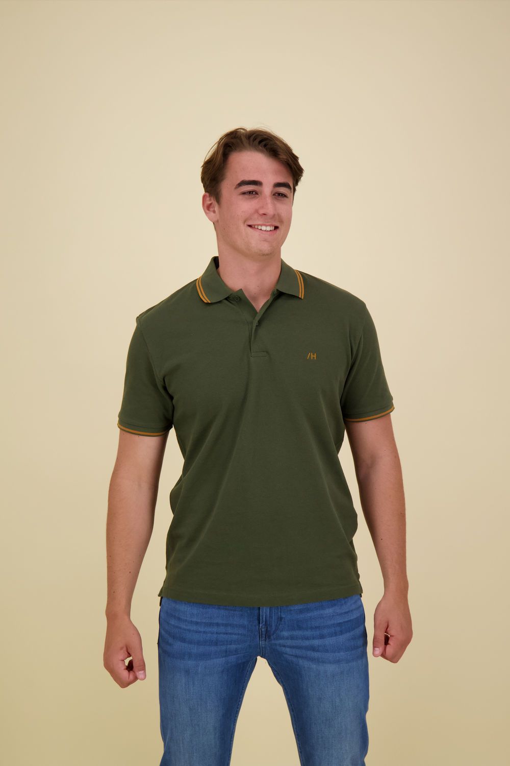 Selected Homme Polo Groen 