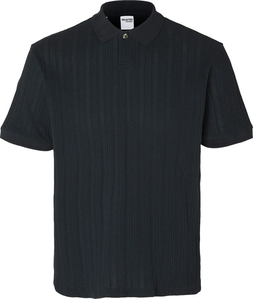 Selected Homme Polo Jaden Donkerblauw