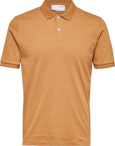 Selected Homme slhparis ss polo b noos Geel