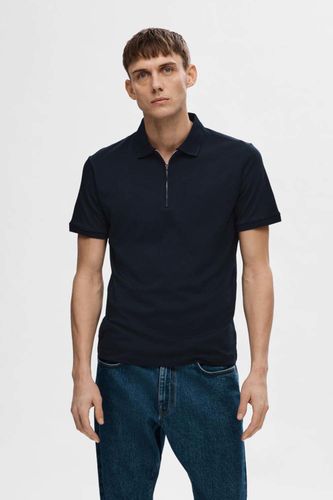 Selected Homme Polo Fave Blauw