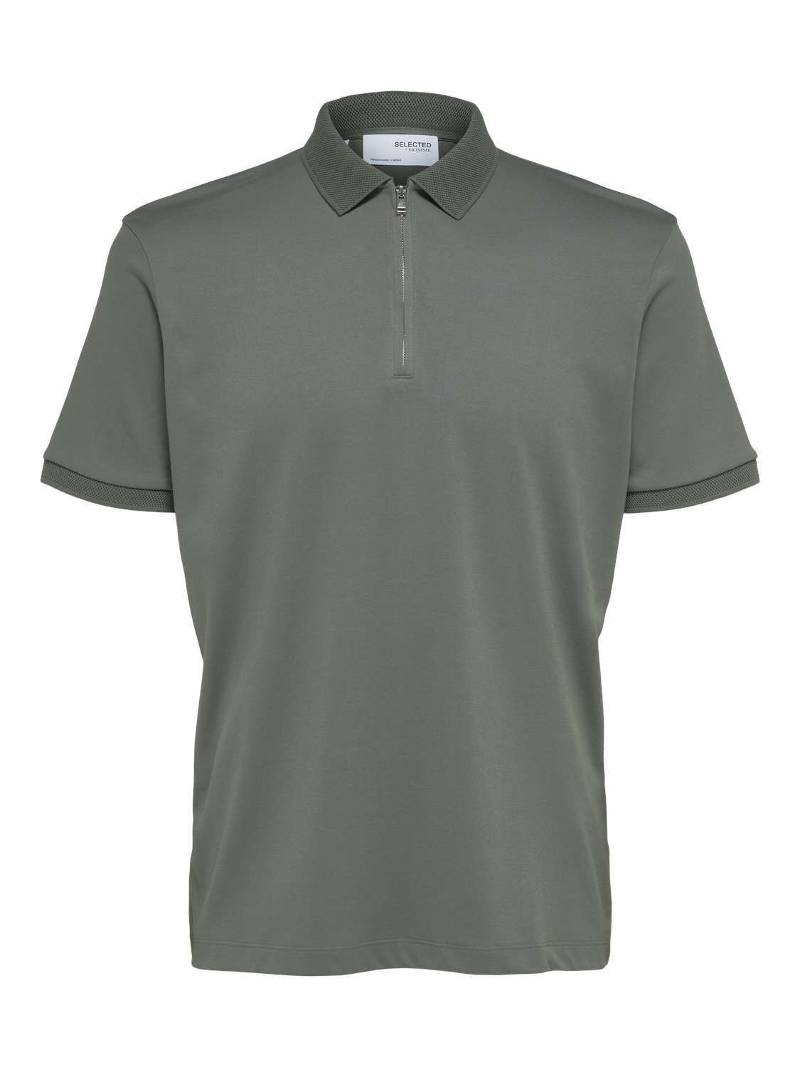 Selected Homme Poloshirt Fave Groen