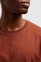 slhhaspen  ss o-neck tee Rood