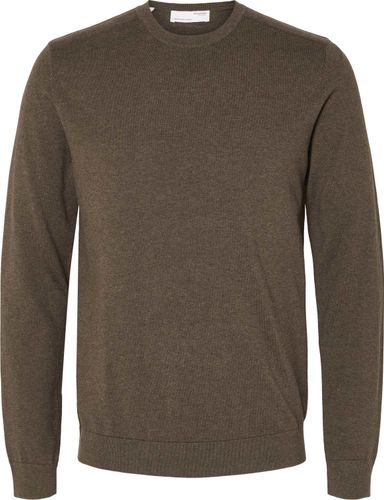 Selected Homme slhberg crew neck Bruin