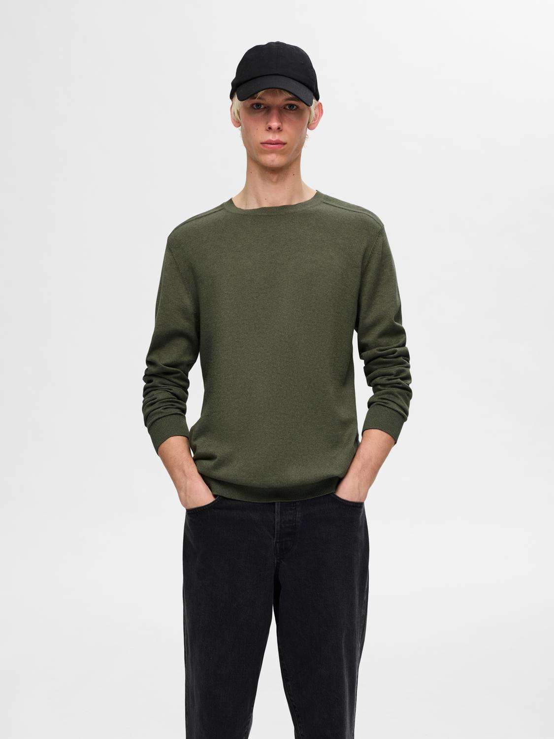 Selected Homme Trui Berg Groen