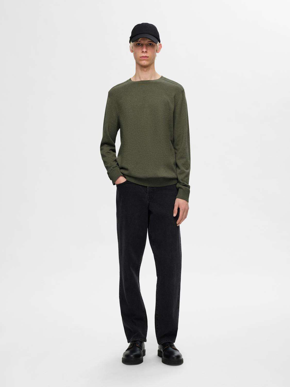 Selected Homme Trui Berg Groen