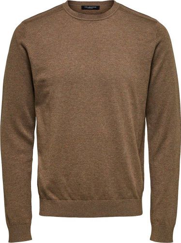 Selected Homme slhberg crew neck noos Bruin