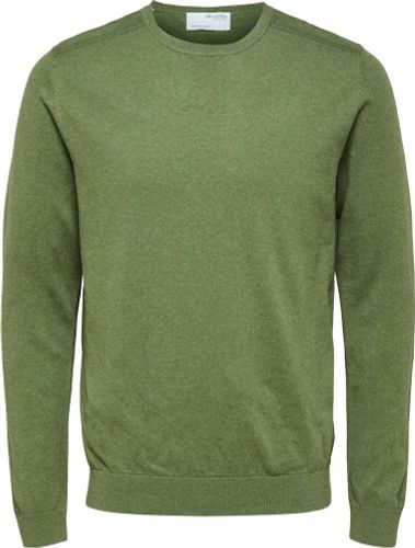 Selected Homme slhberg crew neck noos 	Lime