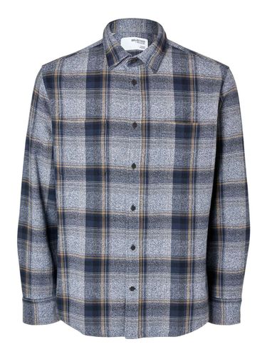 Selected Homme Overhemd Regowen-grindle Check Blauw