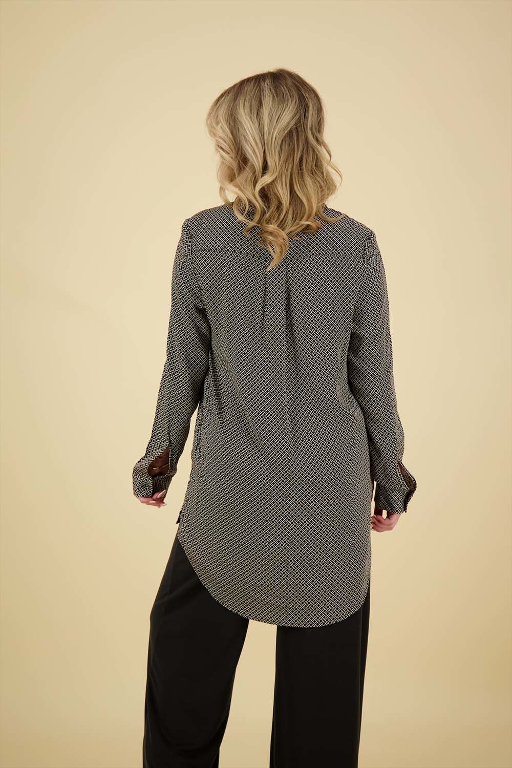 Question Blouse Zwart Question Blouse Zwart