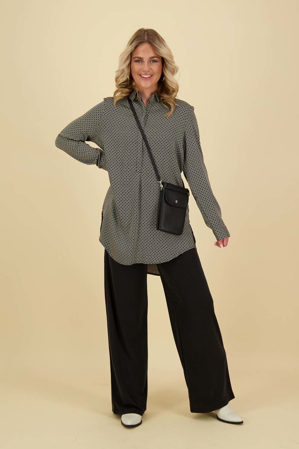 Question Blouse Zwart Question Blouse Zwart