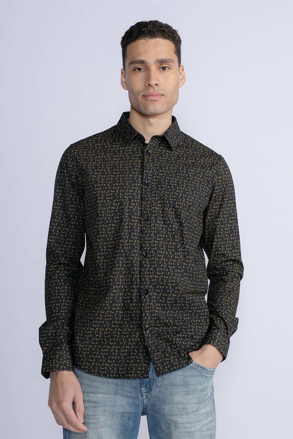 Petrol Overhemd Blauw Petrol Overhemd Blauw