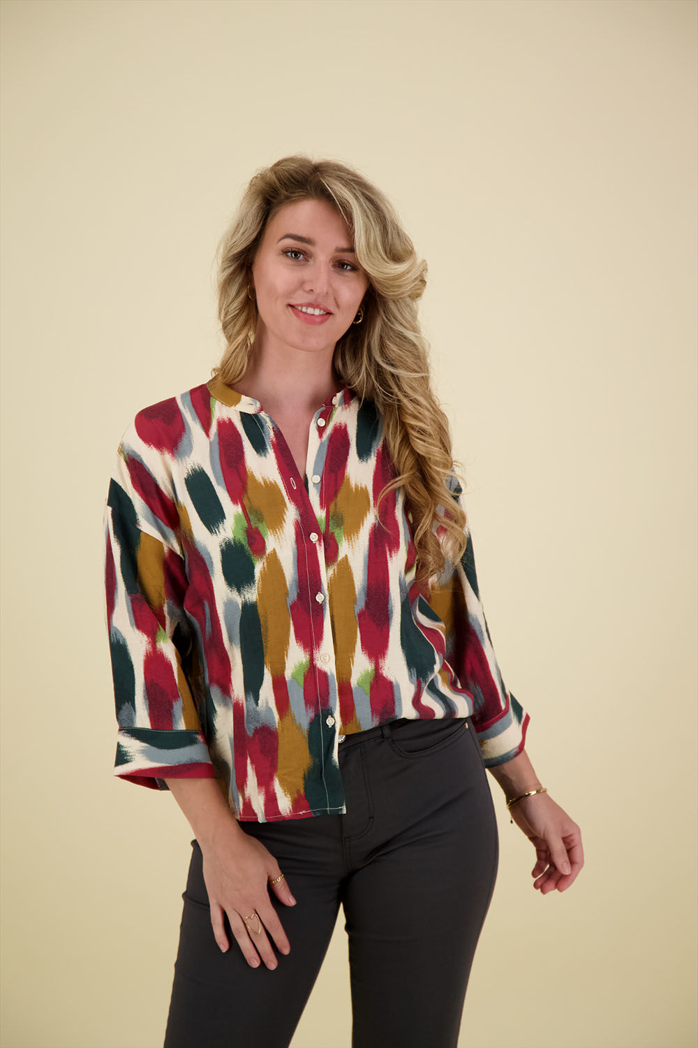Vila Blouse Rano Art Multi Vila Blouse Rano Art Multi