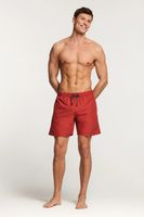 swimshort easy mike solid Rood