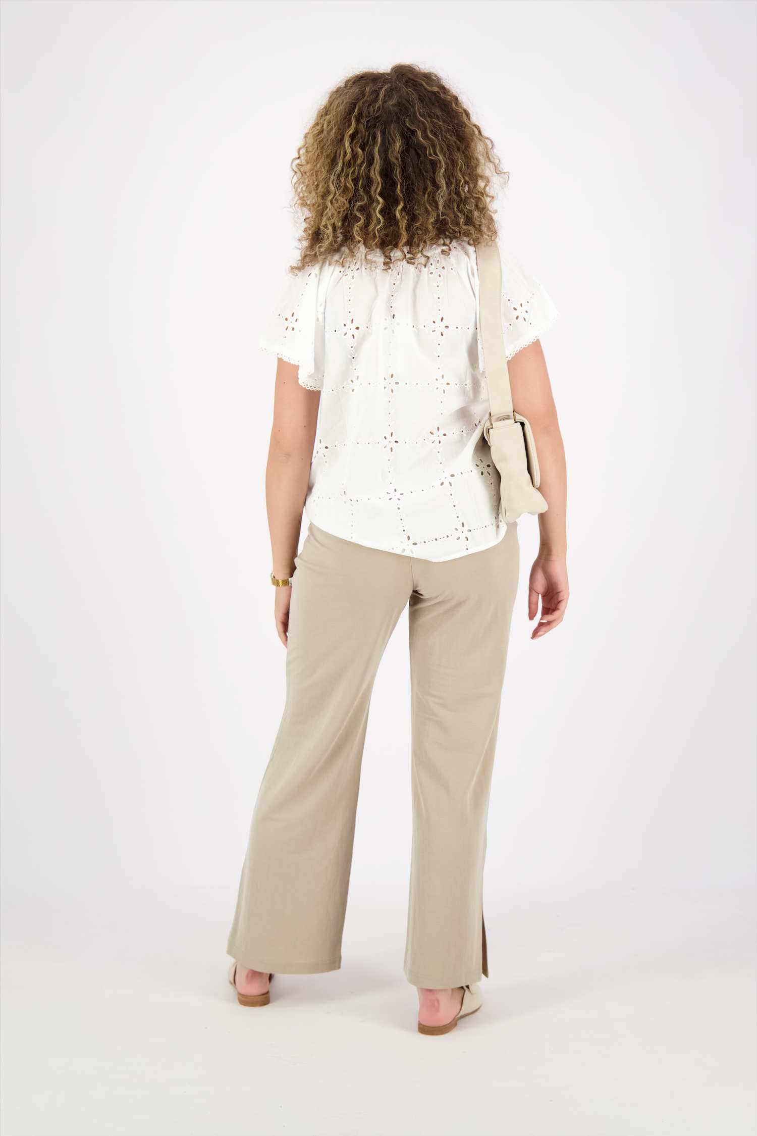 Sisters Point Blouse Unia Wit