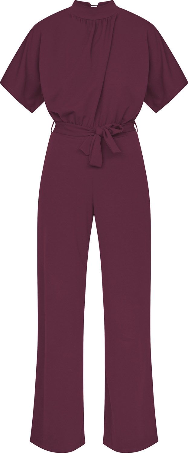 Sisters Point Jumpsuit Girl Bordeaux