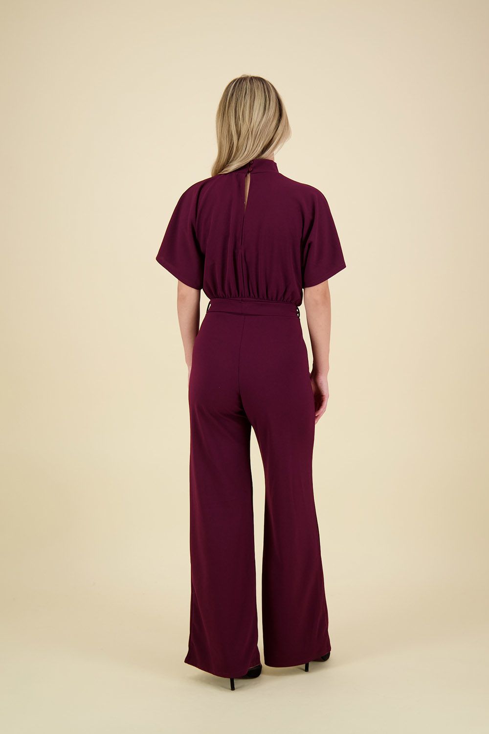 Sisters Point Jumpsuit Girl Bordeaux