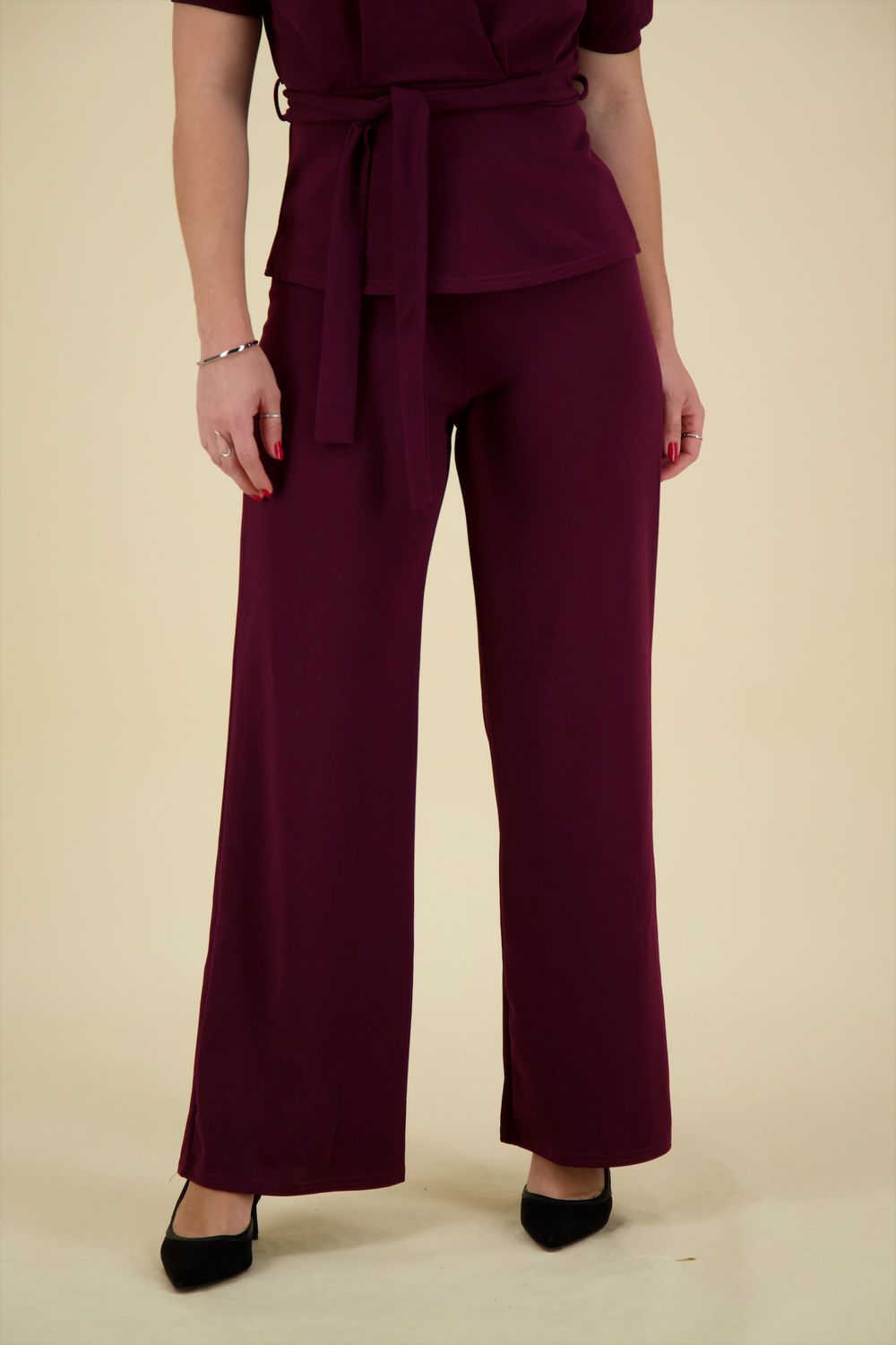 Sisters Point Pantalon Glut Bordeaux