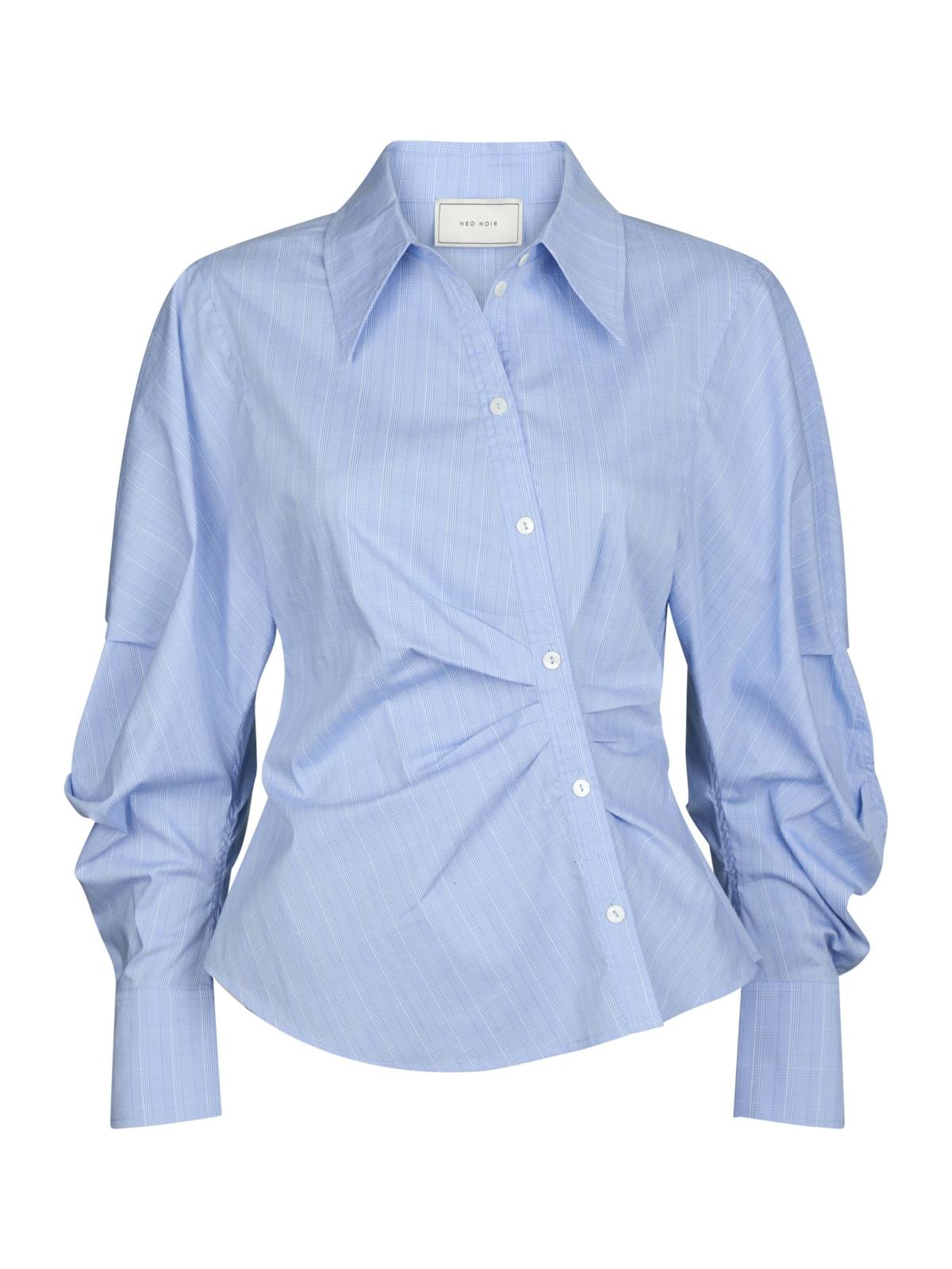 Blouse Noella Hemelsblauw  Blouse Noella Hemelsblauw