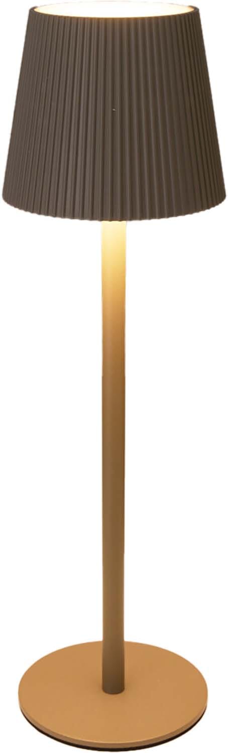 TAFELLAMP 10X36CM TAUPE Taupe  TAFELLAMP 10X36CM TAUPE Taupe