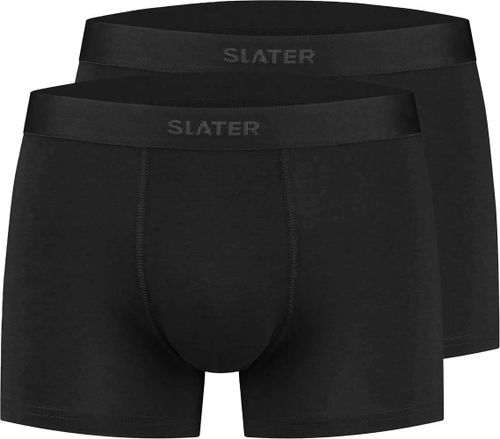 Slater BAMBOO 2-pack boxer short Zwart
