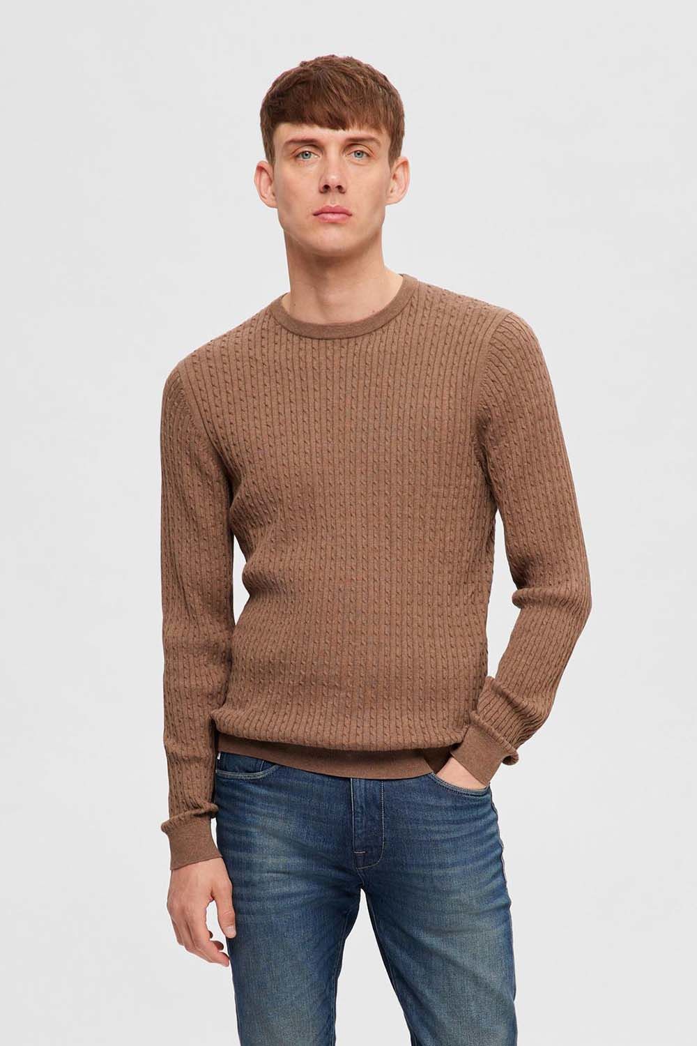 Selected Homme Trui Bruin Selected Homme Trui Bruin