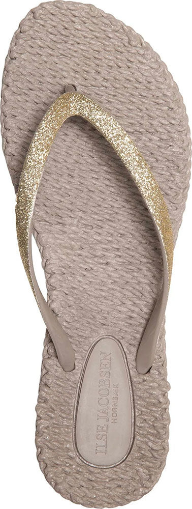 Ilse Jacobsen Teenslipper Glitter Donker Grijs Ilse Jacobsen Teenslipper Glitter Donker Grijs