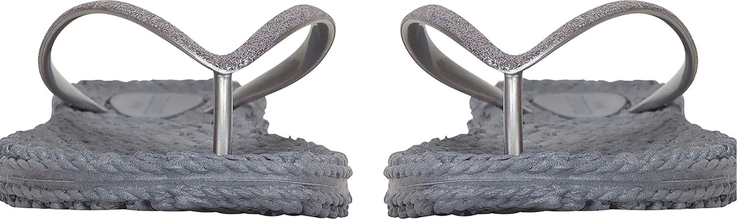 Ilse Jacobsen Teenslipper Glitter Grijs Ilse Jacobsen Teenslipper Glitter Grijs