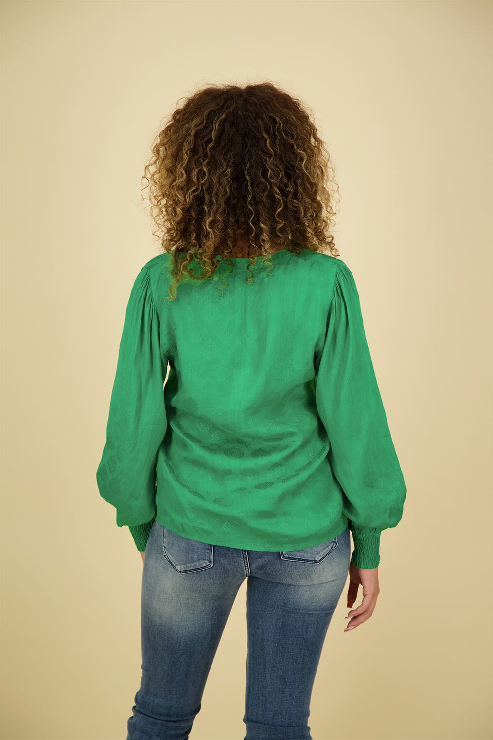 Smashed Lemon Blouse Groen