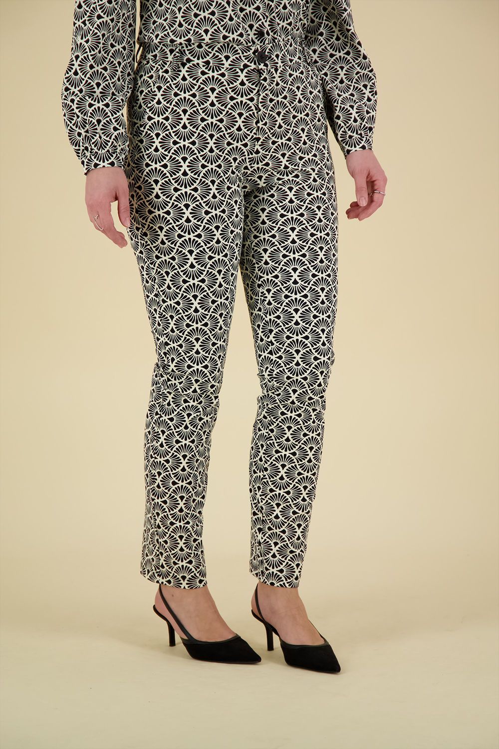 Smashed Lemon Pantalon Zwart