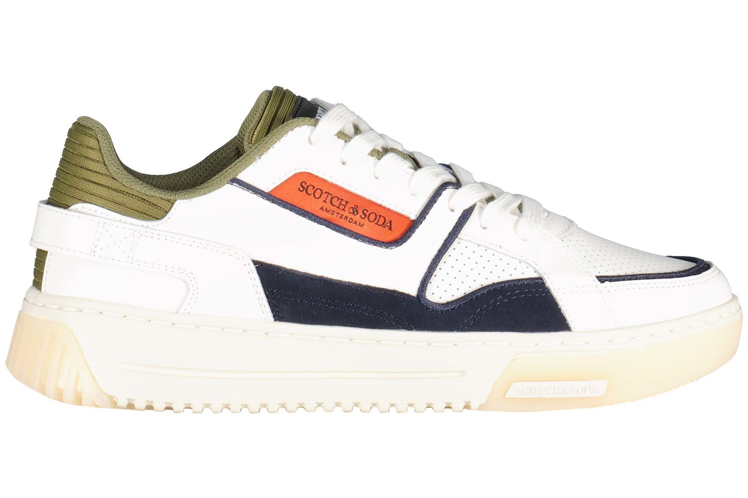 Scotch & Soda Sneakers New Cup Wit    Scotch & Soda Sneakers New Cup Wit