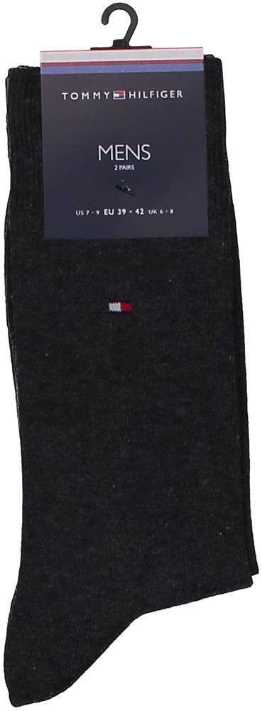 Tommy Hilfiger Sokken Classic 2 paar Antraciet Tommy Hilfiger Sokken Classic 2 paar Antraciet