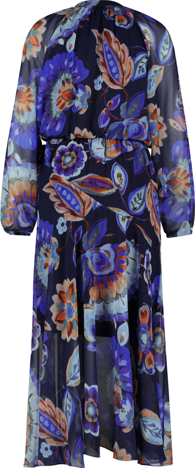 Label Dot Jurk Sophie Blauw Label Dot Jurk Sophie Blauw