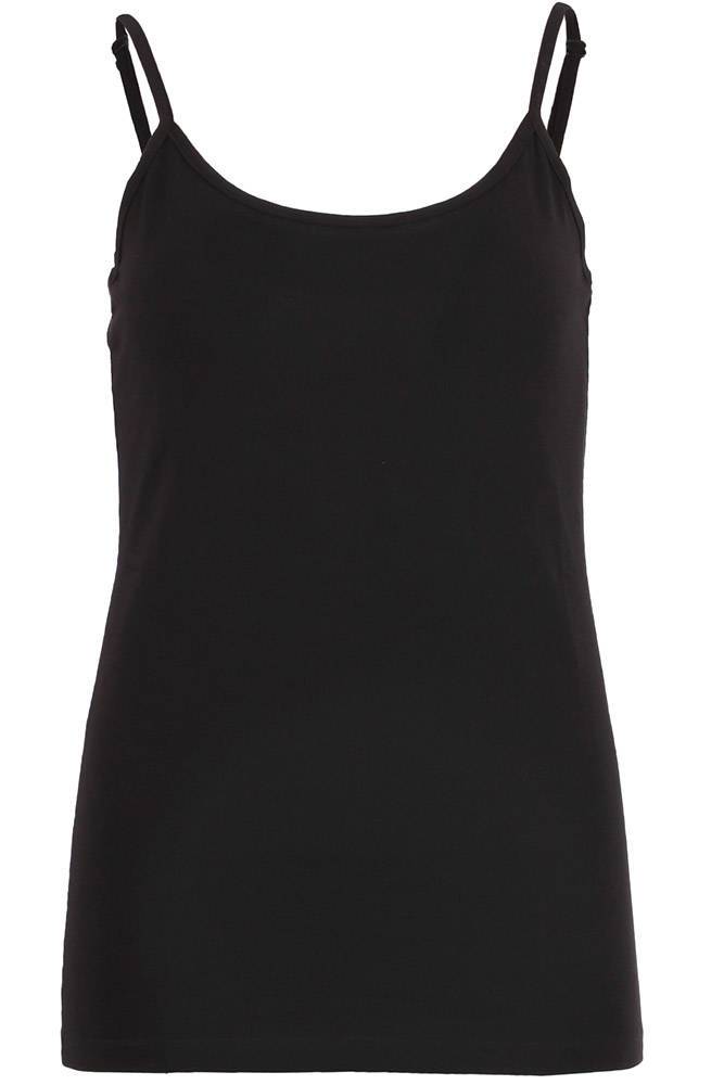 Enjoy Singlet Spaghetti Zwart Enjoy Singlet Spaghetti Zwart