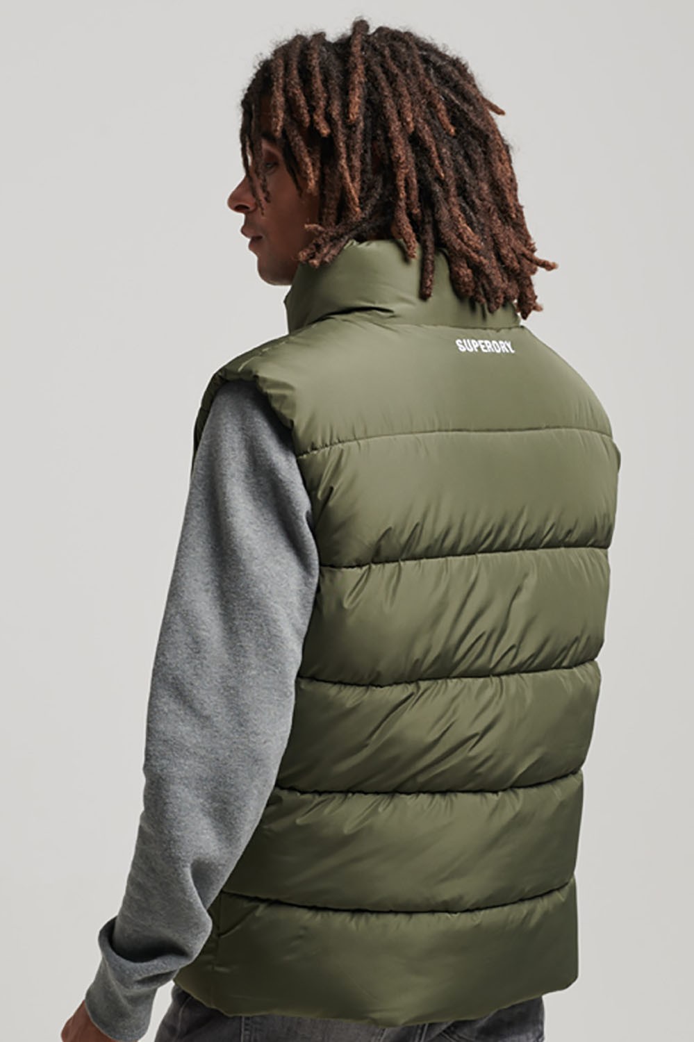 Superdry Bodywarmer Legergroen  Superdry Bodywarmer Legergroen