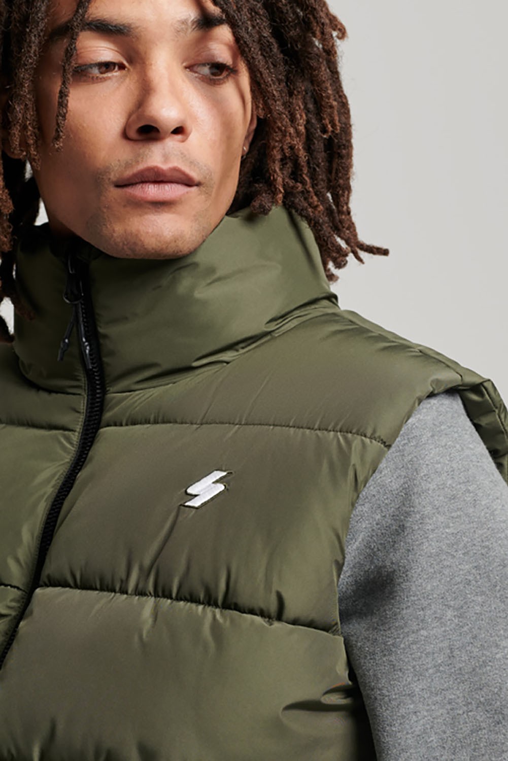 Superdry Bodywarmer Legergroen  Superdry Bodywarmer Legergroen