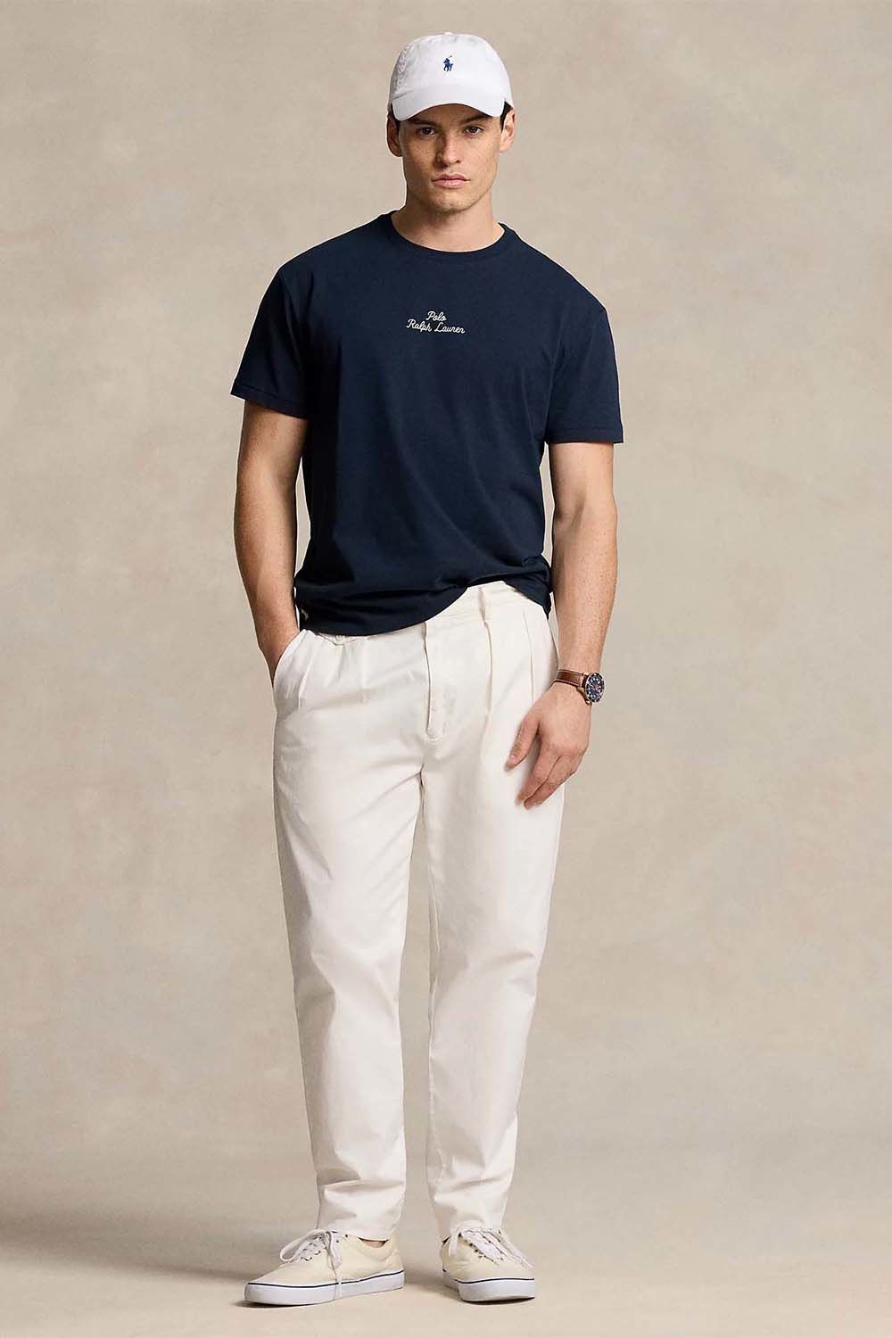 Polo Ralph Lauren T-Shirt Blauw Polo Ralph Lauren T-Shirt Blauw