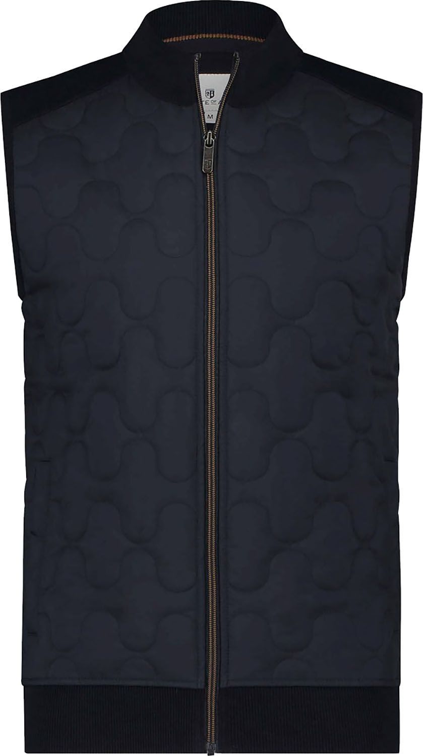 State Of Art Bodywarmer Plain Blauw