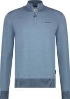 Pullover Sportzip Pl Blauw