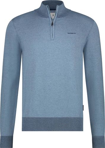 State Of Art Pullover Sportzip Pl Blauw