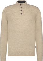 Pullover Sportzip Pl Beige