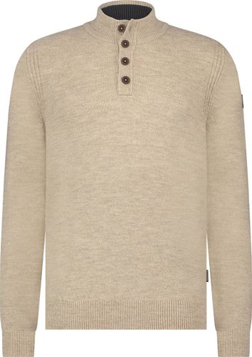 State Of Art Pullover Sportzip Pl Beige