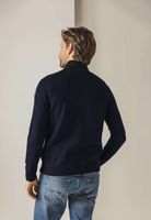 Vest Plain Blauw