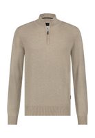 Pullover Sportzip Pl Beige