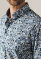 Overhemd Print Popli Blauw