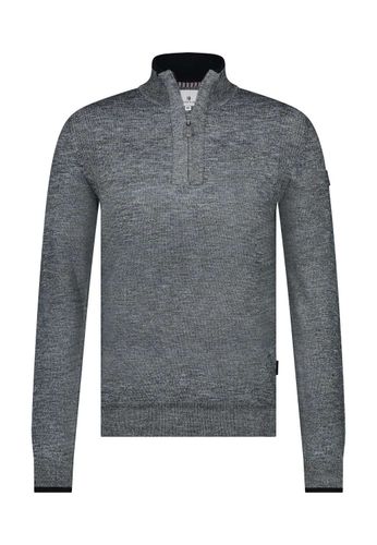 State Of Art Pullover Sportzip Pl Blauw