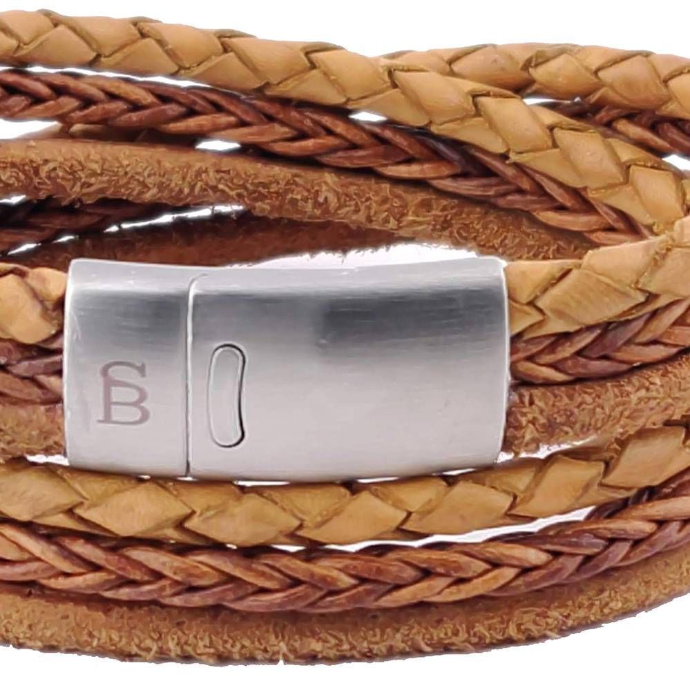 Steel & Barnett Armband Bonacci Lichtbruin