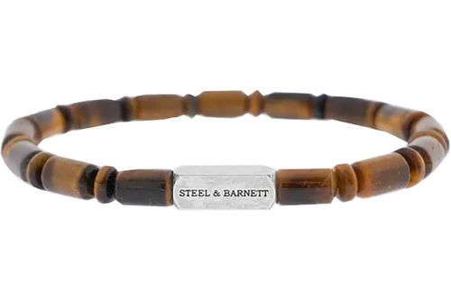 Steel & Barnett Stones Bracelet Colourful Cal Bruin