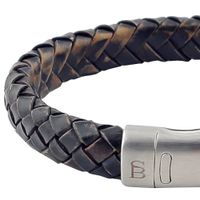 Leather bracelet Cornall Grijs