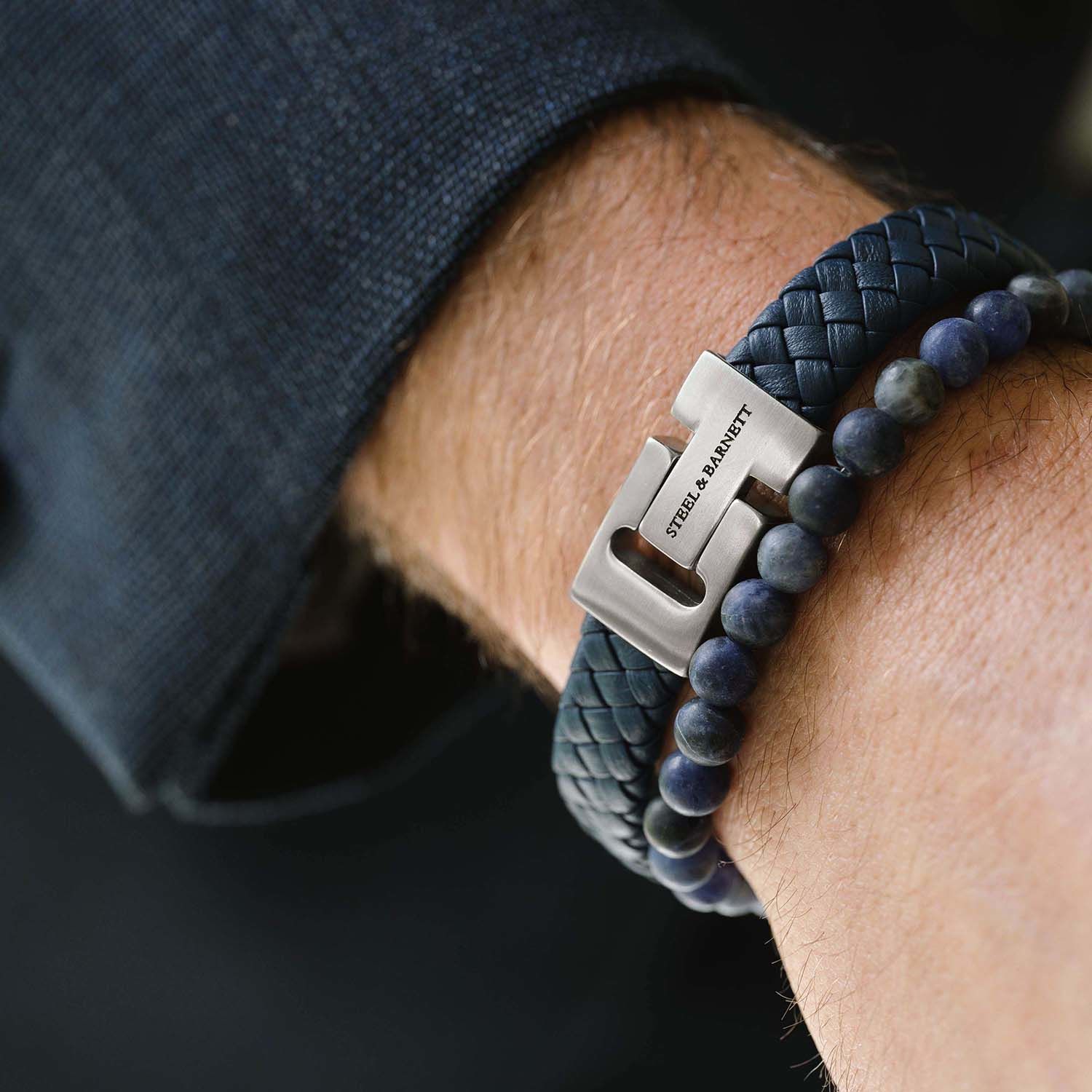 Steel & Barnett Armband Blauw Steel & Barnett Armband Blauw